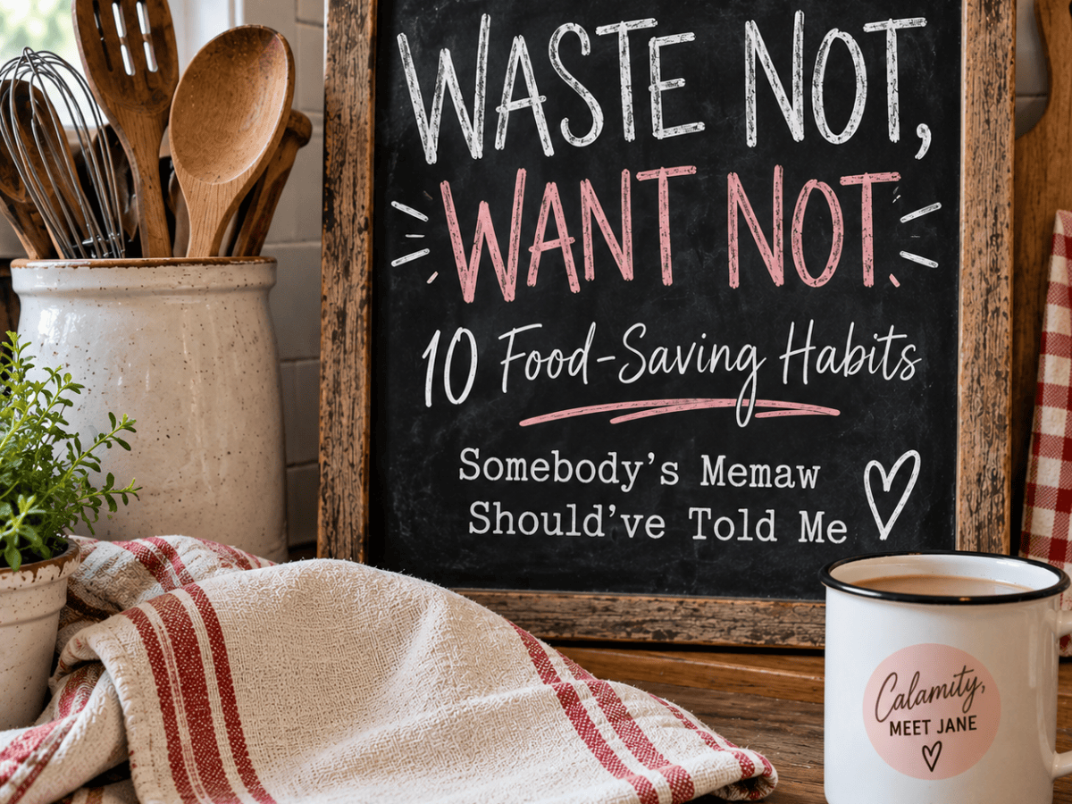 Waste Not, Want Not: 10 Food-Saving Habits Somebody’s Memaw Should’ve Told&nbsp;Me