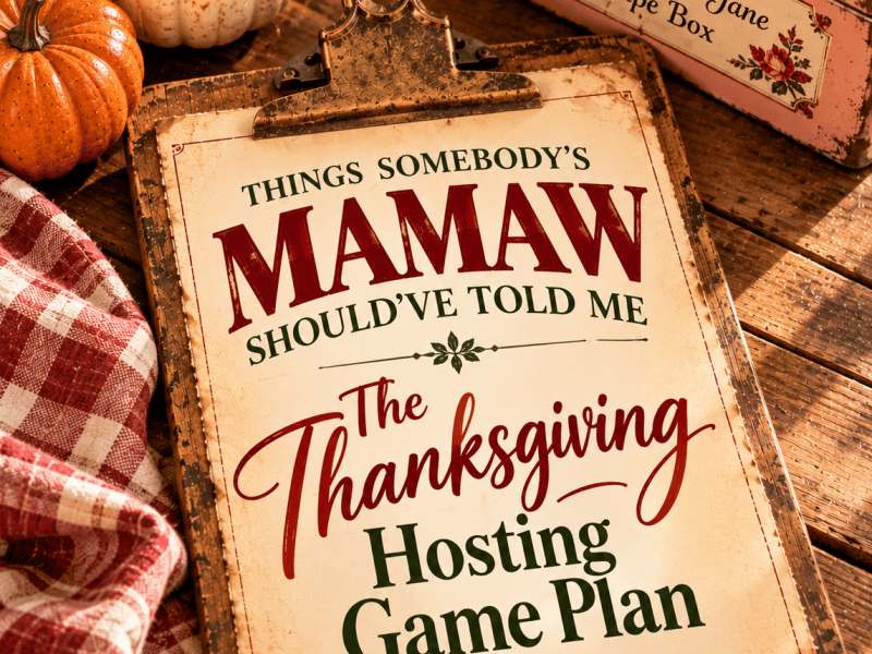 Host Thanksgiving Like Somebody’s Mamaw Should’ve Told&nbsp;You